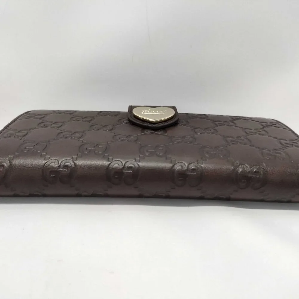Gucci Guccissima Heart Continental Wallet - Picture 3 of 12